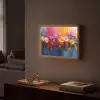 Fantasiebloemen - Verf - Speels Light Box met batterij (Wandlamp) middel -sfeer1