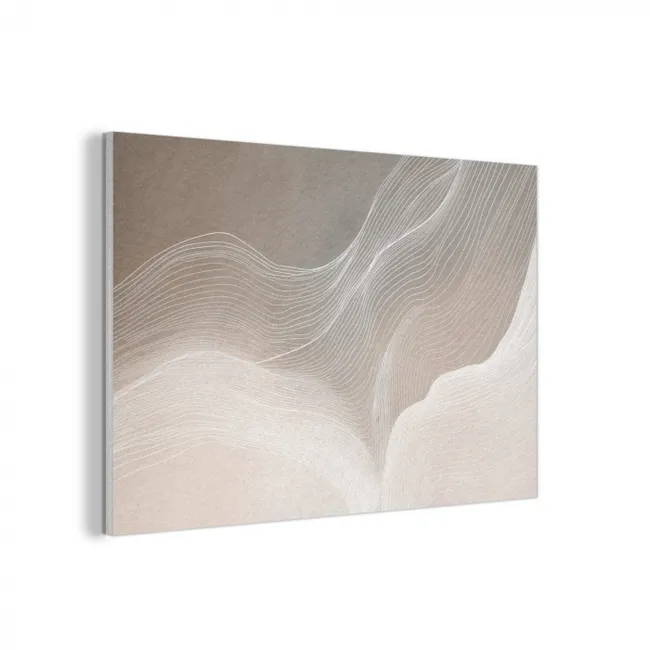 Akustikbild - Wellenlinien - Luftströme - Harmonisch