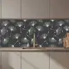 Design - Paardenbloem - Plant keuken achterwand 2 middel 871 zz_3dshopping