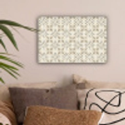 Tegel - Motief - Beige canvas 2cm klein 34 -sfeer1
