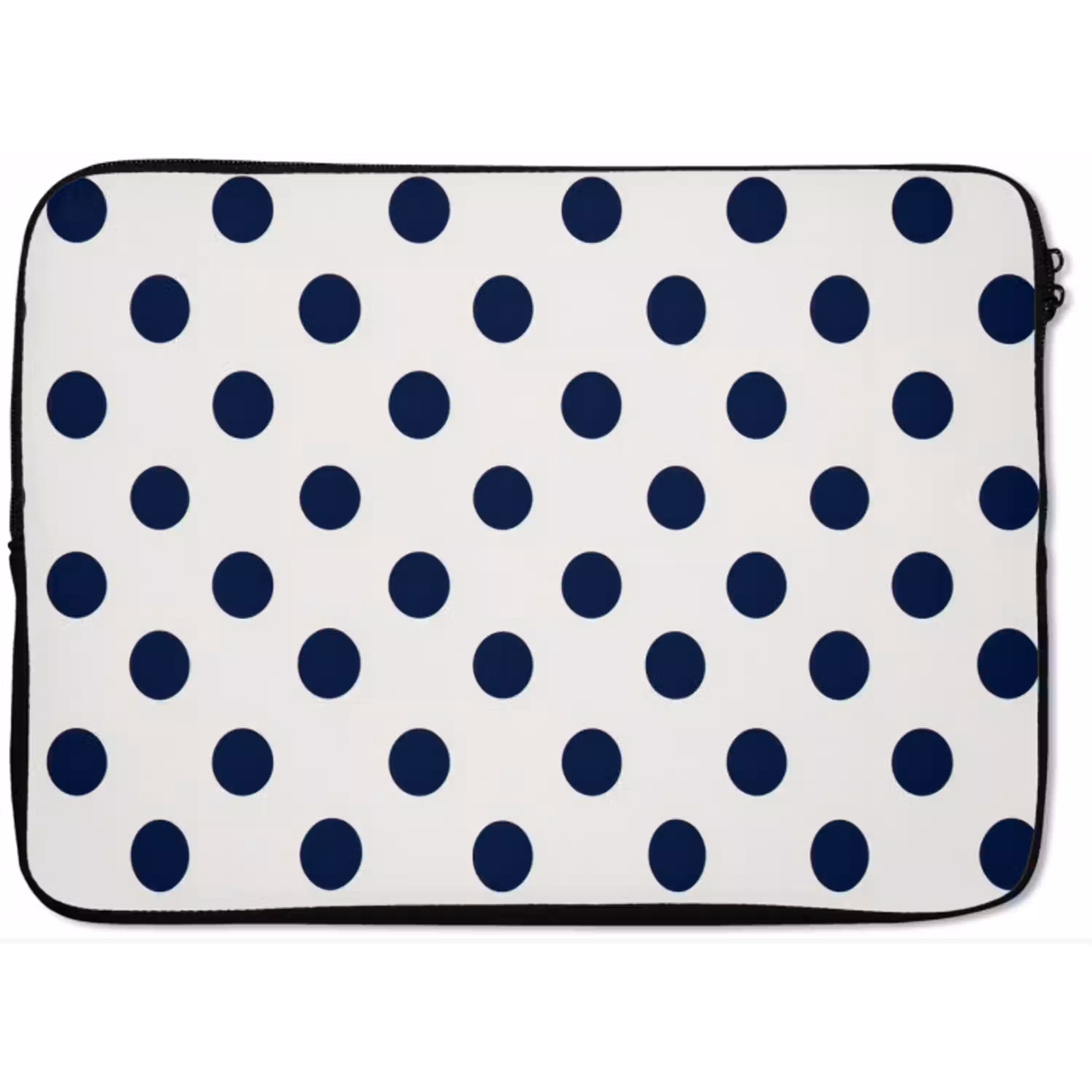 Klassiek - Stippen - Blauw laptophoes neopreen klein 279 -zkaufland3dotto