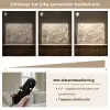 Wilde - Bloemen - Wit Light Box met batterij (Wandlamp) middel -USP_dimbaarNL