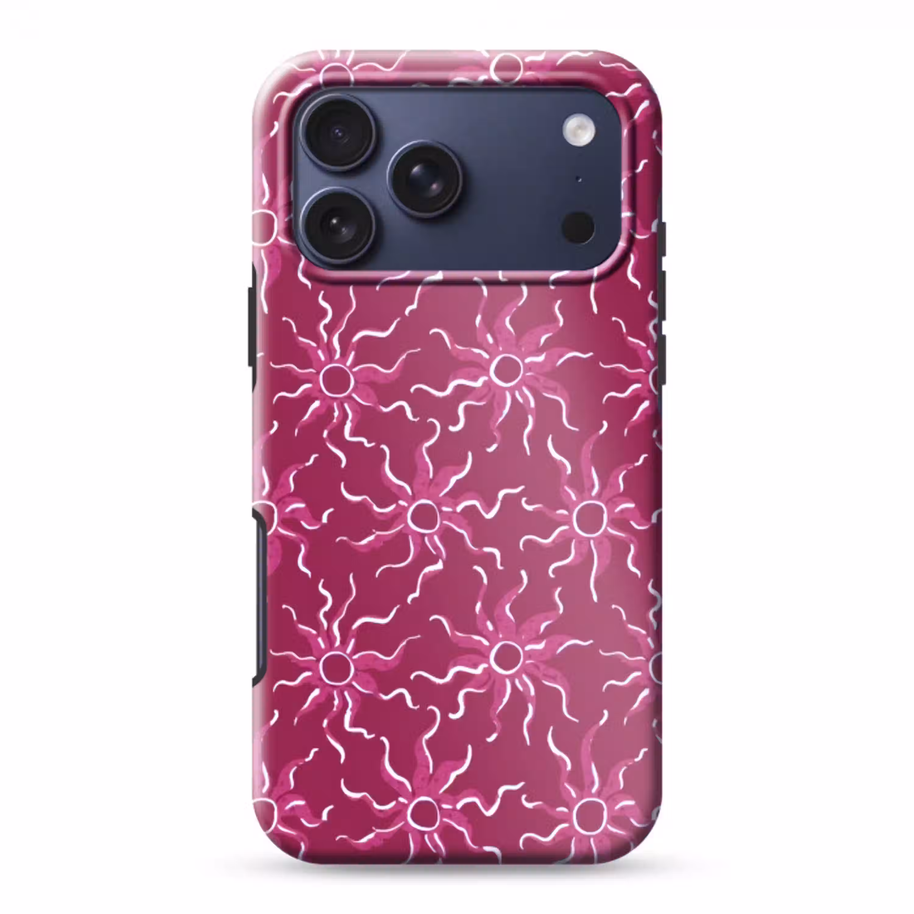 Bohemian - Zon - Magenta Toughcase MagSafe Apple iPhone 17 Pro Max klein 1019 -3d