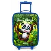Pedro panda Kinderkoffer - Blauw klein -zz3dotto