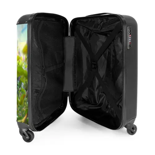 Kareltje konijn Koffer - NBS - Handbagage middel -binnenkant