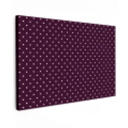 Stippen - Modern - Paars Tuinposter op houten frame 2 cm dik klein 845 -3d