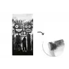 Schilderij - Figuren - Zwart - Abstract fotobehang vinyl groot -3d