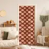 Geometrisch - Bloemen - Kleurrijk deurposter klein 289 -sfeer2