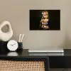 Kroon - Vrouw - Jurk - Opvallend poster papier klein -sfeer1
