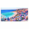 Bloemenweide - Zee - Zomers Muismat XXL klein -3d_leeg