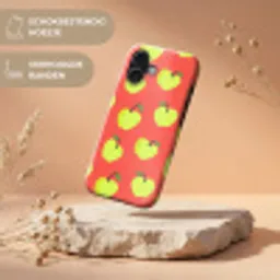 Appels - Modern - Groen Toughcase MagSafe Apple iPhone 17 klein 1017 -USP_RandenV_NL