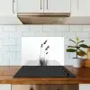 Minimalistisch - Stelen - Wit keuken achterwand spatscherm klein -sfeer2