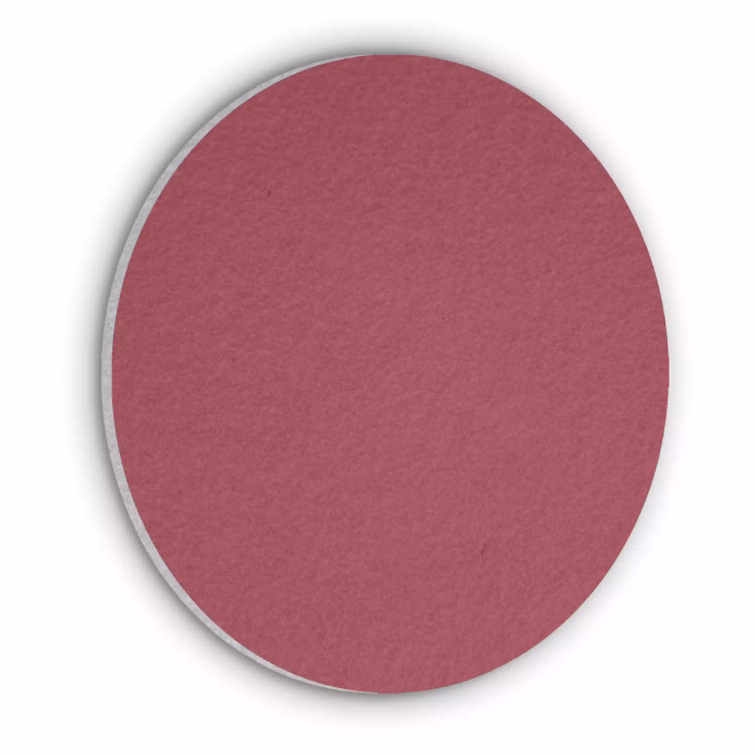 Antique - Ruby - Rood Akoestische PET Vilt - Rond klein 838 -3d
