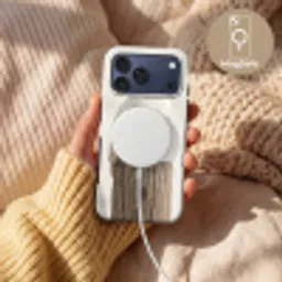 Sneeuwuil - Paal - Winter - Portret - Majestueus Toughcase MagSafe Apple iPhone 17 Pro Max klein -USP_MagsafeV