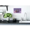 Edelstenen - Glitters - Paars - Kleurrijk Muursticker klein -keuken