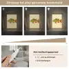 Schubben - Vis - Groen - Illustratie Light Box met kabel (Tafellamp) klein -USP_dimbaarNL