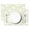 Klassiek - Vogels - Groen Placemat vinyl groot 368 -zzsfeer2_Kitchenyeah-website