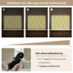 Kiwi - Speels - Groen Light Box met batterij (Wandlamp) middel 907 -USP_dimbaarNL