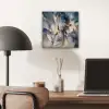 Marmer - Grijs - Blauw - Luxe - Goud aluminium wit klein -sfeer5