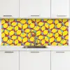 Citroenen - Geel - Stippen - Oranje keuken achterwand 2 middel 871 -3d