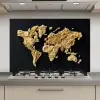 Wereldkaart - Pasta - Zwart keuken achterwand spatscherm klein -3d_website