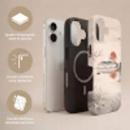 Bergtop - Meer - Bloesem Toughcase MagSafe Apple iPhone 17 klein -USP_Lagen_FR