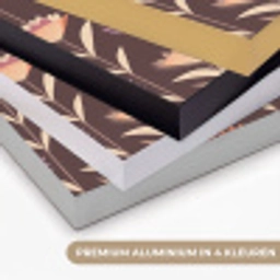Elegant - Retro - Bruin Textielframe zwart klein 947 -USP_kleurenNL