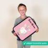 Eenhoorn - Bloemen - Roze Kinderkoffer - Zwart klein -sfeer4_NL