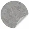 Patroon - Cement - Beton Wandcirkel behangsticker klein 186 -3d