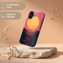 Zon - Geel - Bergen - Water Toughcase MagSafe Apple iPhone 17 klein -USP_RandenV_DE
