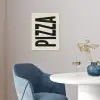 Pizza - Decoratie - Japandi - Vintage poster papier klein -sfeer3
