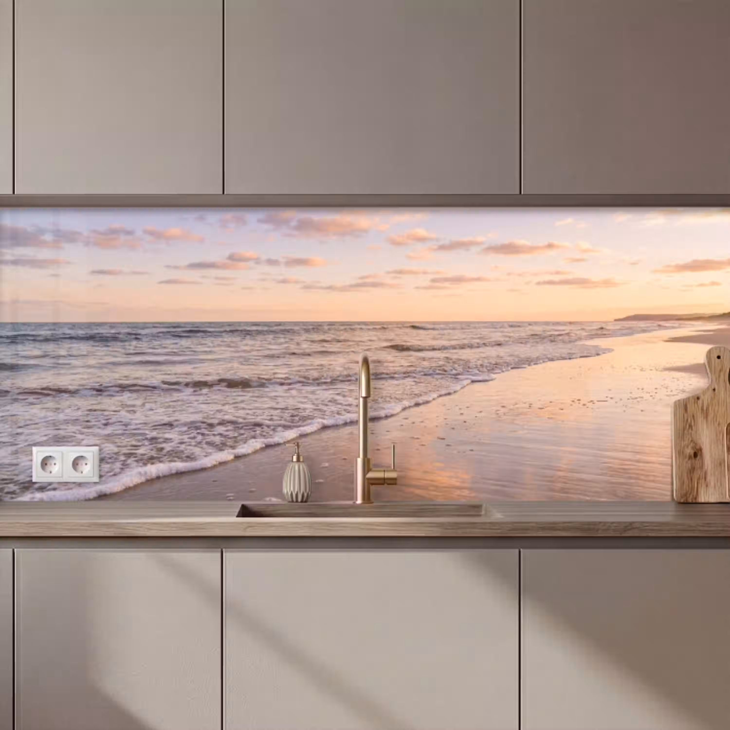 Strand - Branding - Wolken keuken achterwand 2 middel zz_3dshopping