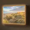 Gras - Duinen - Strand - Zomer Light Box met batterij (Wandlamp) middel -z3d_website