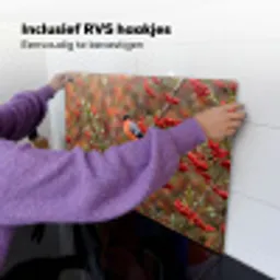 Goudvink - Bessen - Herfst - Natuur - Kleurrijk Inductie beschemer met haakjes klein -ky-ophangen-nl