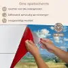 Zandpad - Huis - Bomen - Grasveld keuken achterwand spatscherm klein -spatscherm_NL