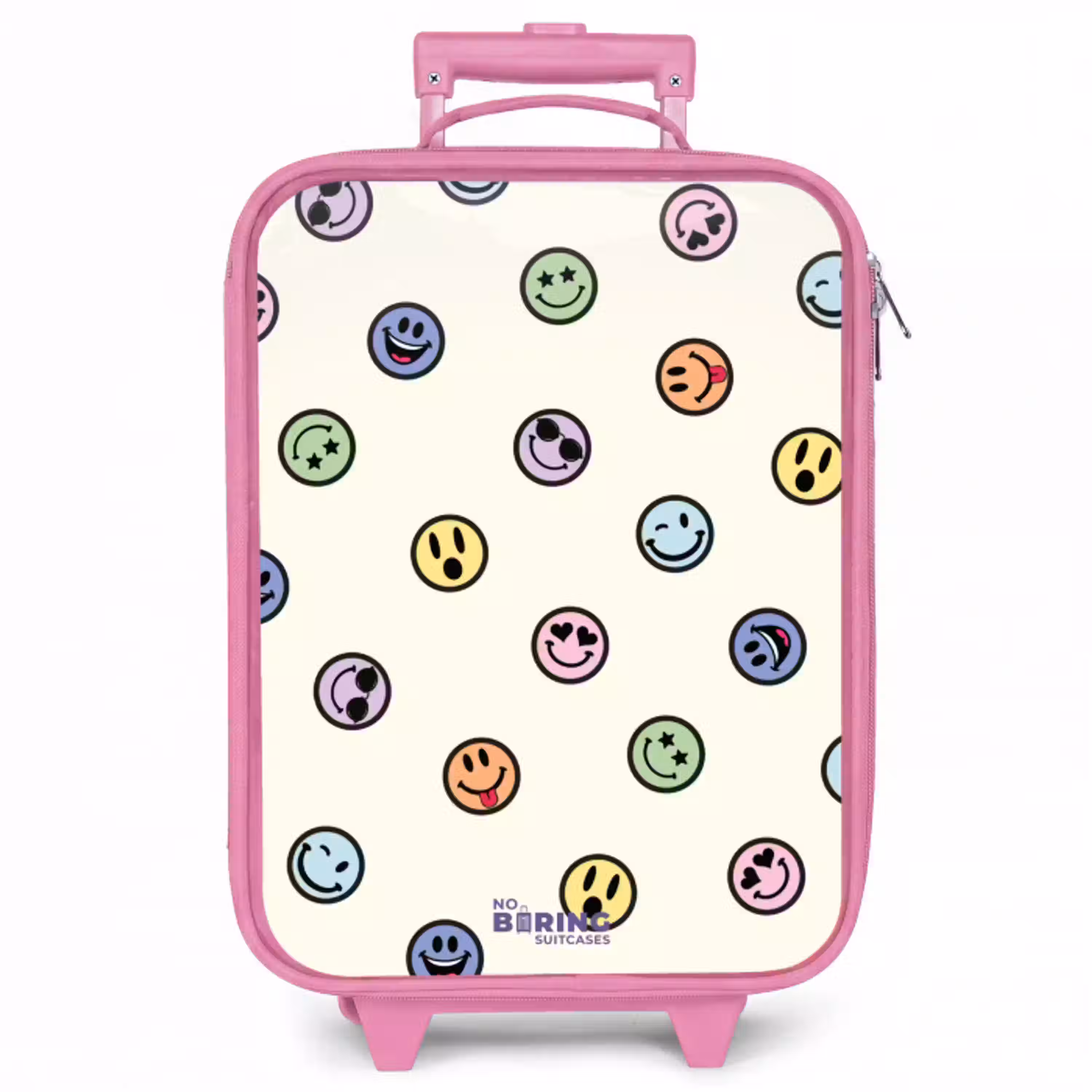 Speelse smiley-mix Kinderkoffer - Roze klein -zzz_website3d