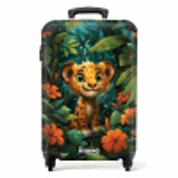 Liam luipaardje NBS - Handbagage koffer - Unisex middel -productfoto_recht