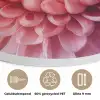 Dahlia - Bloem - Close up - Roze Akoestische PET Vilt - Rond klein -closeup_NL