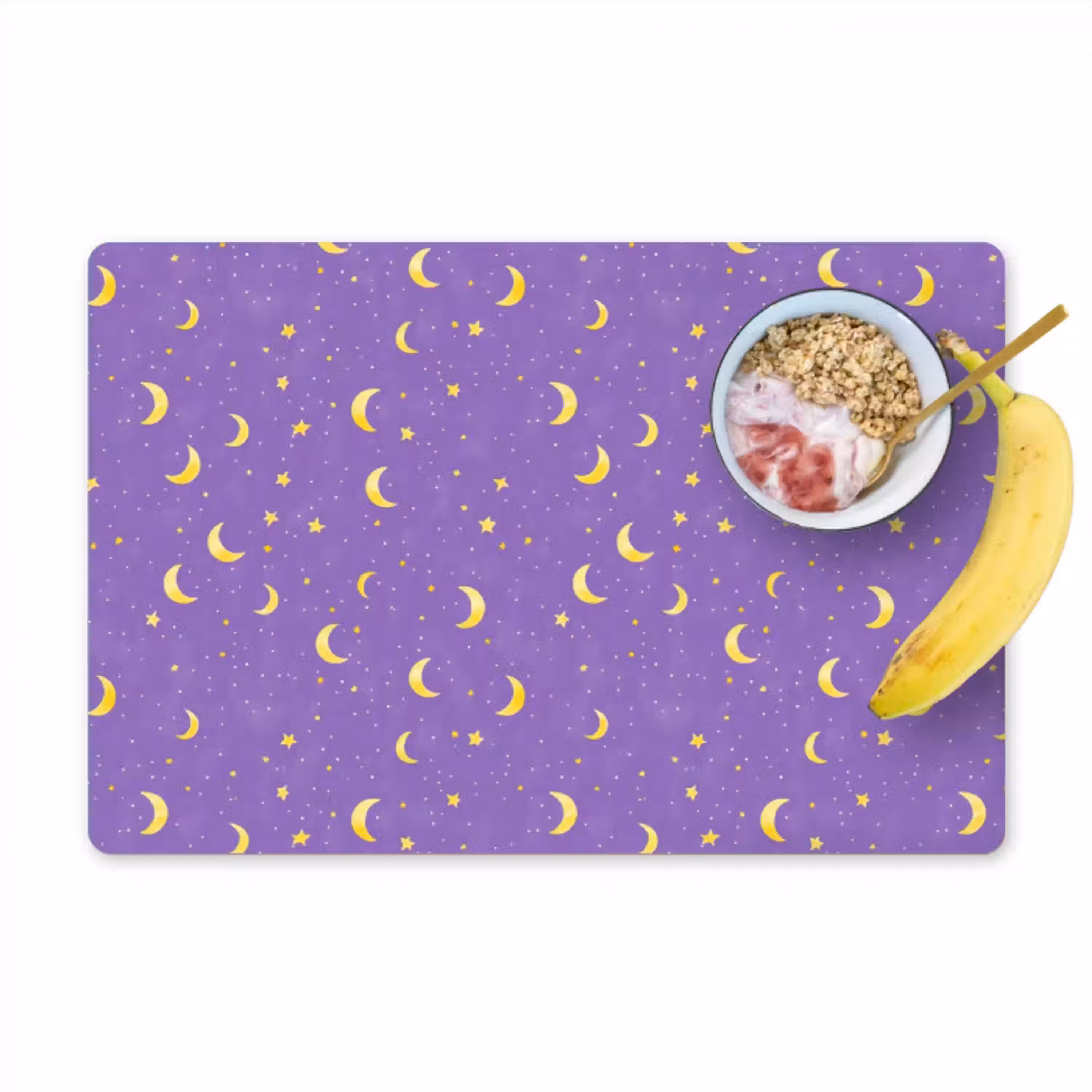Manen - Sterren - Paars Placemat vinyl groot 368 -zzzproduct_Kitchenyeah-website