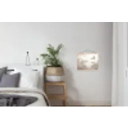 Papagaai - Jungle - Tropisch textielposter latten blank klein -woonkamer