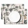 Tropisch - Bomen - Bladeren - Jungle Placemat vinyl groot -zzsfeer2_Kitchenyeah-website