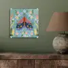 Vlinder - Sierlijk - Bloemen - Bladeren plexiglas 5mm klein -sfeer3