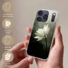 Wit - Lotus - Donker - Bloem Telefoonhoesje iPhone 17 Pro klein -sfeer3_NL