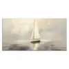 Zeilschip - Zee - Bewolkt Muismat XXL klein -3d_leeg