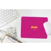 Smile - Stippen - Roze muismat rubber klein -witbureau