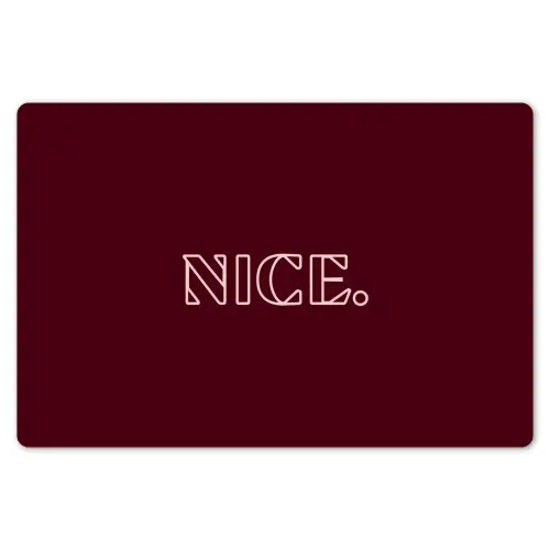Bordeaux - Nice - minimalistisch Placemat vinyl groot -zzsfeer1_Kitchenyeah-website