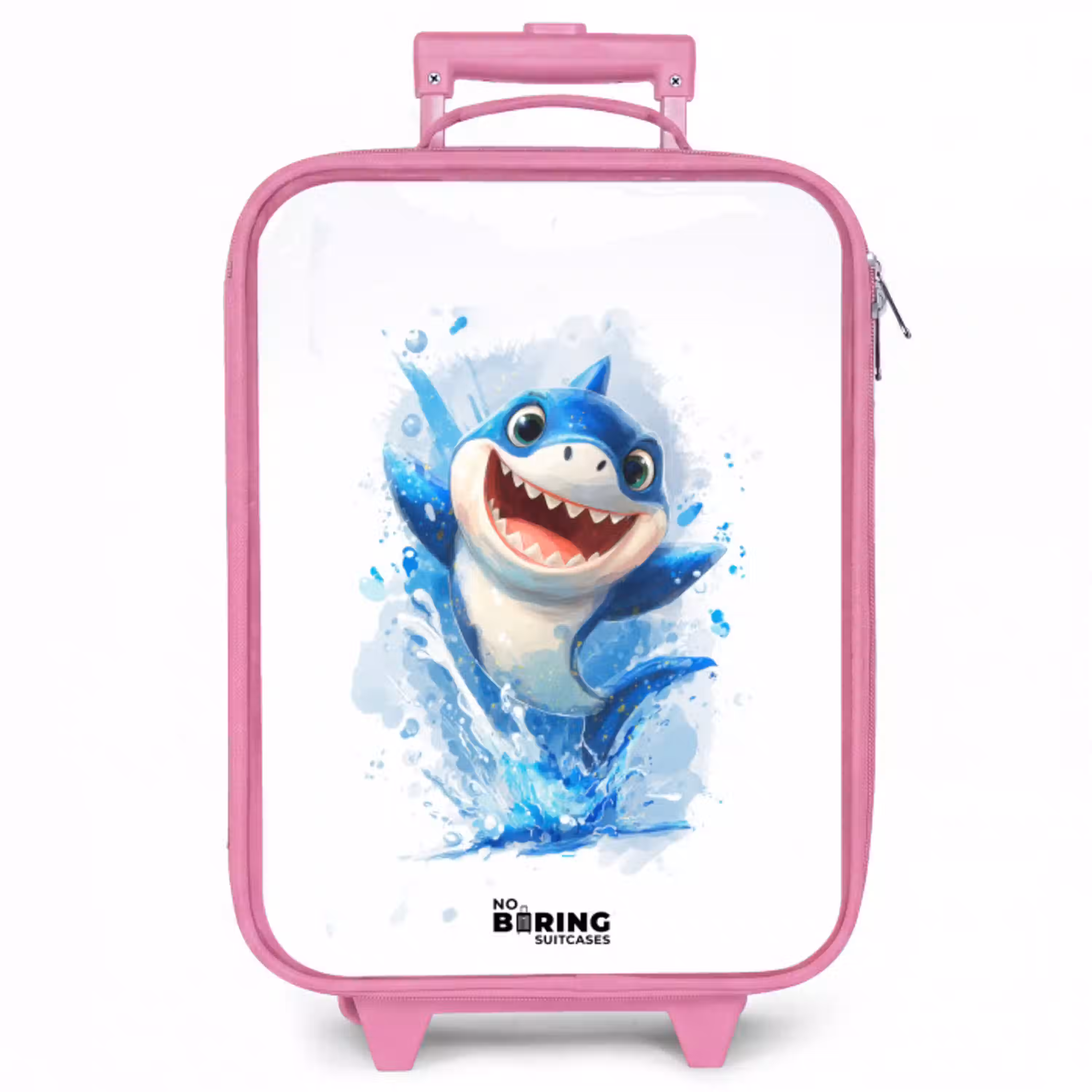 Haai - Tanden - Water Kinderkoffer - Roze klein -zzz_website3d