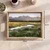 Berglandschap - Rivier - Bos Dienblad Rechthoek middel -USP_Formaat