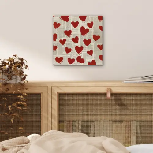 Hartjes - Krant - Loveyou aluminium wit klein -sfeer3