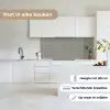 Bruin - Patronen - Geometrie keuken achterwand 2 middel 871 -sfeer4_NL